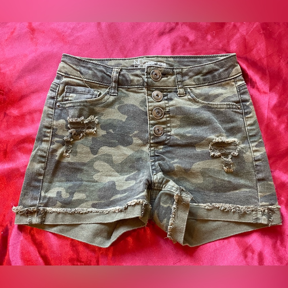Camo No boundaries jean shorts size 1